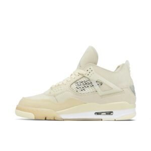 Air Jordan 4 x Off-White Sail
