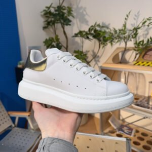 Alexander McQueen Oversized Sneaker ‘White Light Gold’