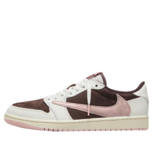 Travis Scott x Air Jordan 1 Low OG “Dark Pony/Pink Oxford“